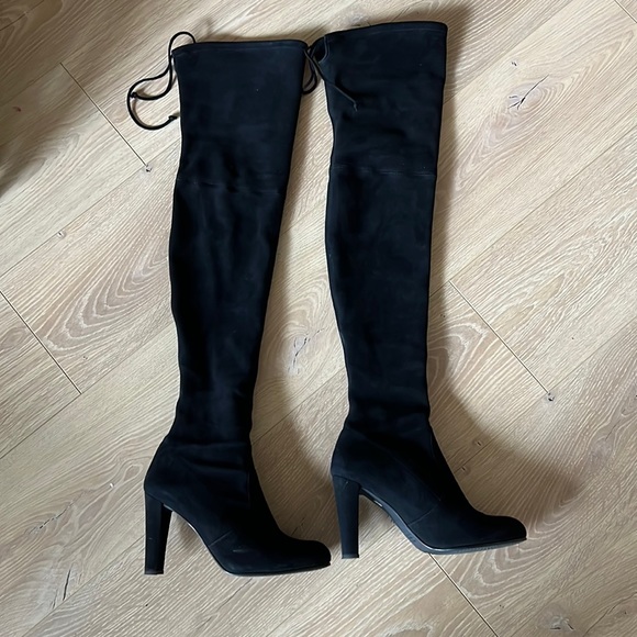 Suade Over the knee boots - Picture 1 of 9